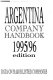 Argentina company handbook : data on major listed companies