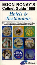 Egon Ronay's Cellnet guide 1995 : hotels & restaurants