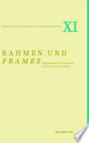 Rahmen und frames : Dispositionen des Visuellen in der Kunst der Vormoderne /