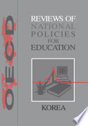 Reviews of National Policies for Education: Korea 1998 /