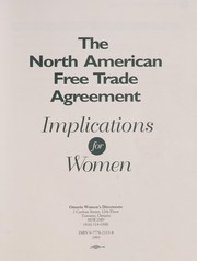 The North American Free Trade Agreement : implications for women