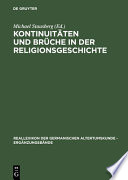 Kontinuitäten und Brüche in der Religionsgeschichte : Festschrift für Anders Hultgård zu seinem 65. Geburtstag am 23.12. 2001 /