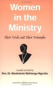 Women in the ministry : their trials and their triumphs /