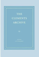 The Clements archive /