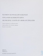Suomen kunnallisvaakunat = Finlands kommunvapen = Municipal coats of arms of Finland