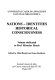 Nations, identities, historical consciousness : volume dedicated to Prof. Miroslav Hroch /
