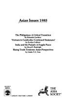Asian issues 1985