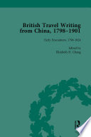 British travel writing from China, 1798-1901