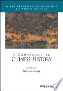 A companion to Chinese history /