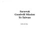 Sarawak goodwill mission to Taiwan /