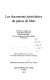 Les Documents épistolaires du palais de Mari ; présenté et traduits par Jean-Marie Durand
