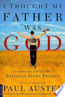 I thought my father was God and other true tales from NPR's National Story Project /