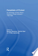 Pamphlets of protest : an anthology of early African-American protest literature, 1790-1860 /