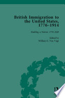 British immigration to the United States, 1776-1914 /