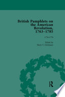 British pamphlets on the American Revolution, 1763-1785
