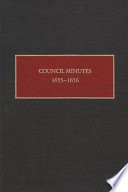 Council minutes, 1655-1656 /