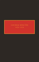 Council minutes, 1656-1658 /