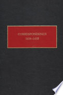 Correspondence, 1654-1658 /