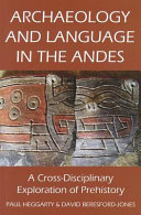 Archaeology and language in the Andes /