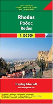 Rhodos, mit Kulturführer, Autokarte 1:100 000 = Rhodes, with cultural guide, road map 1:100 000 /