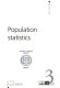 Population statistics : data, 1960-2003 /