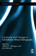 Continuity and change in Sub-Saharan African demography /