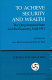 To achieve security and wealth : the Qing imperial state and the economy, 1644-1911 /