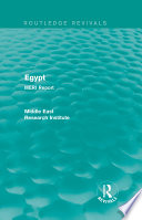 Egypt : MERI report /