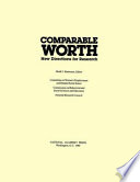 Comparable worth : new directions for research /