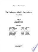 The evaluation of public expenditure in Africa