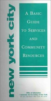 New York City : a basic guide to services and community resources /