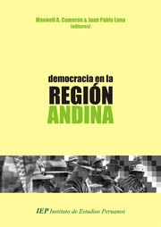 Democracia en la regi�on andina /