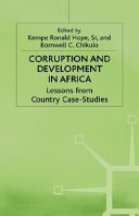 Corruption and development in Africa : lessons from country case-studies /
