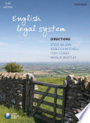 English legal system : directions /