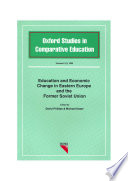 Education and economic change in Eastern Europe and the former Soviet Union /