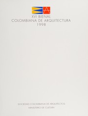 XVI Bienal Colombiana de Arquitectura 1998 /