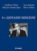 Per Giovanni Nencioni /