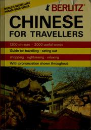 Chinese for travellers /