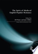 The spirit of medieval English popular romance /