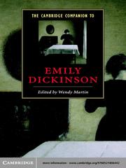 The Cambridge companion to Emily Dickinson /