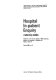 Hospital in-patient enquiry, maternity tables : based on a one in ten sample of NHS maternity patients in hospitals in England and Wales, 1973-76 /