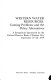 Western water resources : coming problems and the policy alternatives /