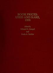Book prices : used and rare, 1996 /