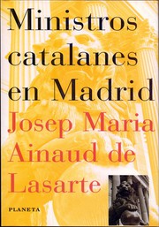 Ministros catalanes en Madrid /