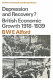 Depression and recovery? : British economic growth, 1918-1939 /