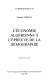 L'économie algérienne à l'épreuve de la démographie /