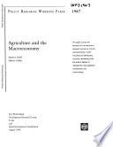 Agriculture and the macroeconomy : consequences of negative external shocks in Ghana and the Côte d'Ivoire, 1979-87 /