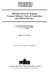 Philippine domestic shipping transport industry : state of competition and market structure /