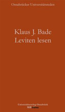 Leviten lesen : Migration und Integration in Deutschland /