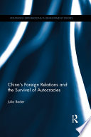 China's foreign relations and the survival of autocracies /